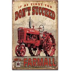Farmall Tractor Vintage Tin Sign
