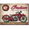 Image 1 : Indian Motorcycle Mod 101 Vintage Tin Sign