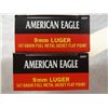 Image 1 : 100 Rnds American Eagle 9mm Luger 147gr FMJ FP