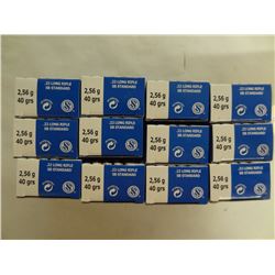 600 Rnds Sellier & Bellot 22 LR 40gr SP