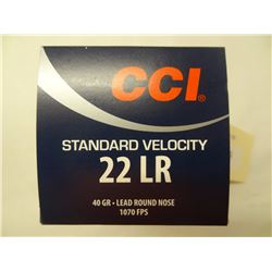 500 Rnds CCI 22 LR 40gr LRN