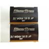 Image 1 : 100 Rnds Blazer Brass 357 Mag 158gr JHP