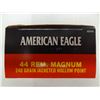 Image 1 : 50 Rnds American Eagle 44 REM MAG 240gr JHP