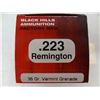 Image 1 : 50 Rnds Black Hills 223 REM 36gr Varmint Grenade