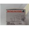 Image 1 : 60 Rnds Winchester 45 ACP 230gr FMJ