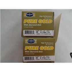 50 Rnds Gamebore 28 cal 2.5in 9/16 load, 6 shot