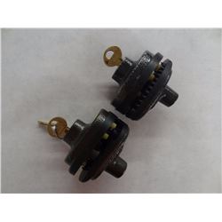 2 Masterlock Trigger Locks