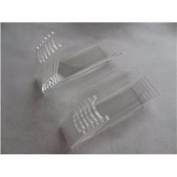 12 Clear Pistol Display Holders