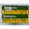 Image 1 : 2 BOXES REMINGTON 12GA 00 BUCKSHOT 3IN