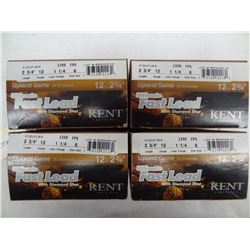 4 BOXES KENT 12GA 2 3/4IN  FAST LEAD 6 SHOT 1 1/4 LOAD