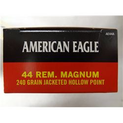 1 BOX AMERICAN EAGLE 44 REM MAG 240GR JHP