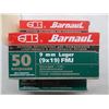 Image 1 : 3 BOXES BARNAUL 9MM LUGER 115GR FMJ