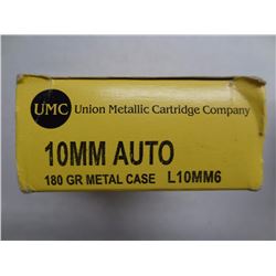 1 BOX UMC 10MM AUTO 180GR METAL CASE