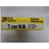 Image 1 : 1 BOX WEATHERBY 7MM WIN MAG 175GR SP
