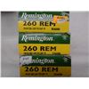 Image 1 : 3 BOXES REMINGTON 260 REM 140GR CORE LOKT PTD SP