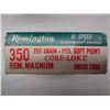 Image 1 : 1 BOX REMINGTON 350 REM MAG 250GR PTD SP