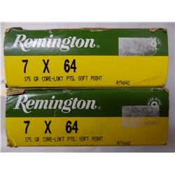 2 BOXES REMINGTON 7X64 175GR PTD SP