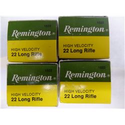 4 BOXES REMINGTON 22LR