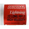 Image 1 : 10 BOXES FEDERAL 22LR 40GR LRN