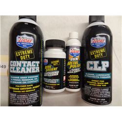 Lucas Oil 4 Pack- CLP, Contact, Polish, Solvent