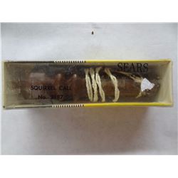 Sears Squirrel Call