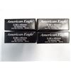 Image 1 : 4 BOXES AMERICAN EAGLE 5.56 55GR FMJ