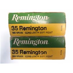 2 BOXES REMINGTON 35 REM 200GR SP