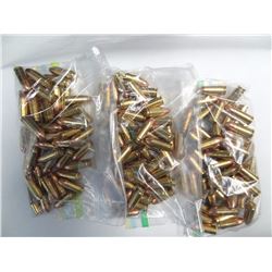 3 BAGS OF 50 ROUNDS SUMBRO BULK 9MM FMJ