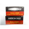 Image 1 : 2 BOXES AMERICAN EAGLE 9MM LUGER 147GR FMJ FP