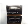 Image 1 : 2 BOXES BLAZER BRASS 357 MAGNUM 158GR JHP