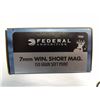 Image 1 : 1 BOX FEDERAL 7MM WIN SHORT MAG 150GR SP