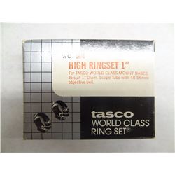 TASCO HIGH HEIGHT SCOPE RINGS