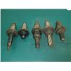 Image 1 : CAT50 End Mill Holders, (3) 1/2", (2) 1.25",
