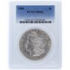 Image 1 : 1886 PCGS MS62 Morgan Silver Dollar