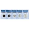 Image 1 : Rare 1938 PCGS Graded (5) Coin Proof Set