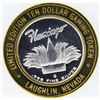 Image 1 : Flamingo Laughlin $10 Casino Gaming Token .999 Fine Silver Limited Edition
