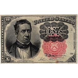 1874 10 Cent Fractional United States Currency Note