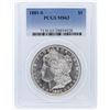 Image 1 : 1881-S PCGS MS63 Morgan Silver Dollar