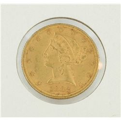 1882 $5 Liberty Head Half Eagle Gold Coin