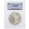 Image 1 : 1921 PCGS MS64 Morgan Silver Dollar
