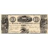 Image 1 : 1800's $10 Bank of Washtenaw Michigan Obsolete Currency Note