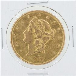 1878 $20 VF Liberty Head Gold Coin