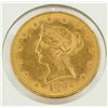 Image 1 : 1882 $10 Liberty Head Gold Eagle Coin