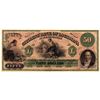 Image 1 : 1800's $50 Citizens Bank of Louisiana Shreveport Obsolete Currency Note