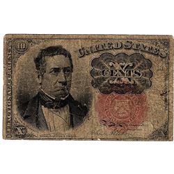 1874 10 Cent Fractional United States Currency Note