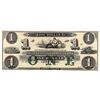 Image 1 : 1800's $1 New England Commercial Bank Obsolete Currency Note