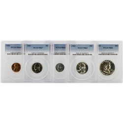 1953 PCGS Graded (5) Coin Proof Set