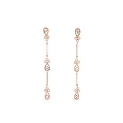 14KT Rose Gold 0.63ctw Diamond Earrings
