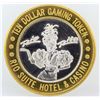 Image 2 : Rio Suite Hotel Las Vegas $10 Casino Gaming Token .999 Fine Silver Limited Editi