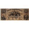 Image 1 : 1800's $5 Bank of Yanceyville North Carolina Obsolete Currency Note